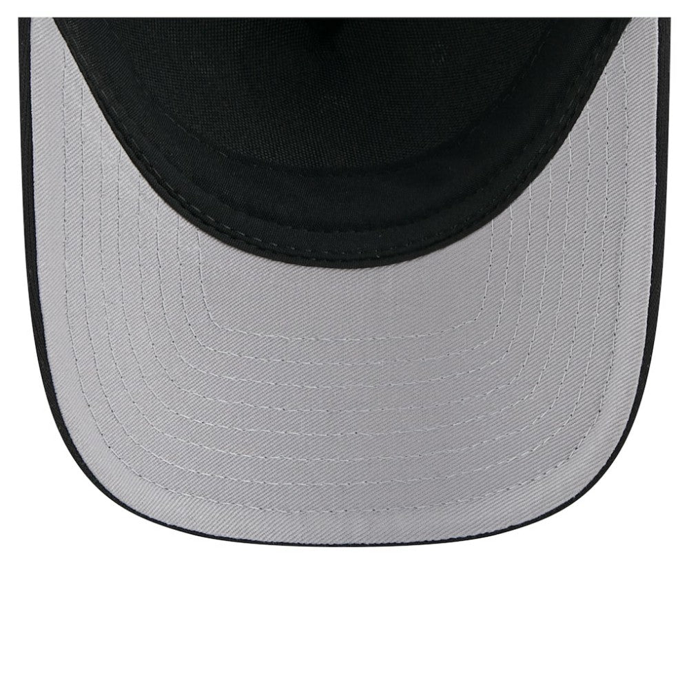 Pittsburgh Pirates City Initial 9FORTY A-Frame M-Crown Adjustable Trucker Hat - Black | New Era
