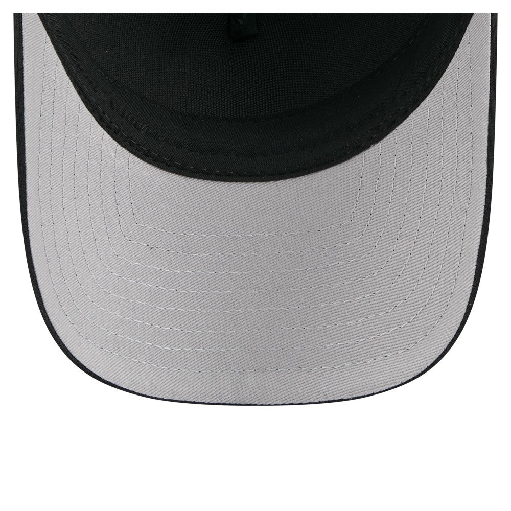 Cleveland Guardians City Initial 9FORTY A-Frame M-Crown Adjustable Trucker Hat - Black | New Era