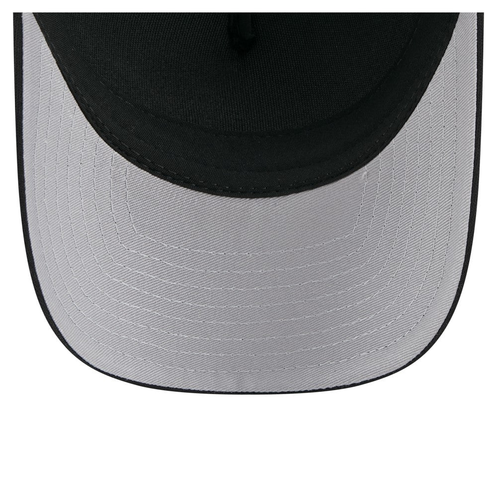 Kansas City Royals City Initial 9FORTY A-Frame M-Crown Adjustable Trucker Hat - Black | New Era