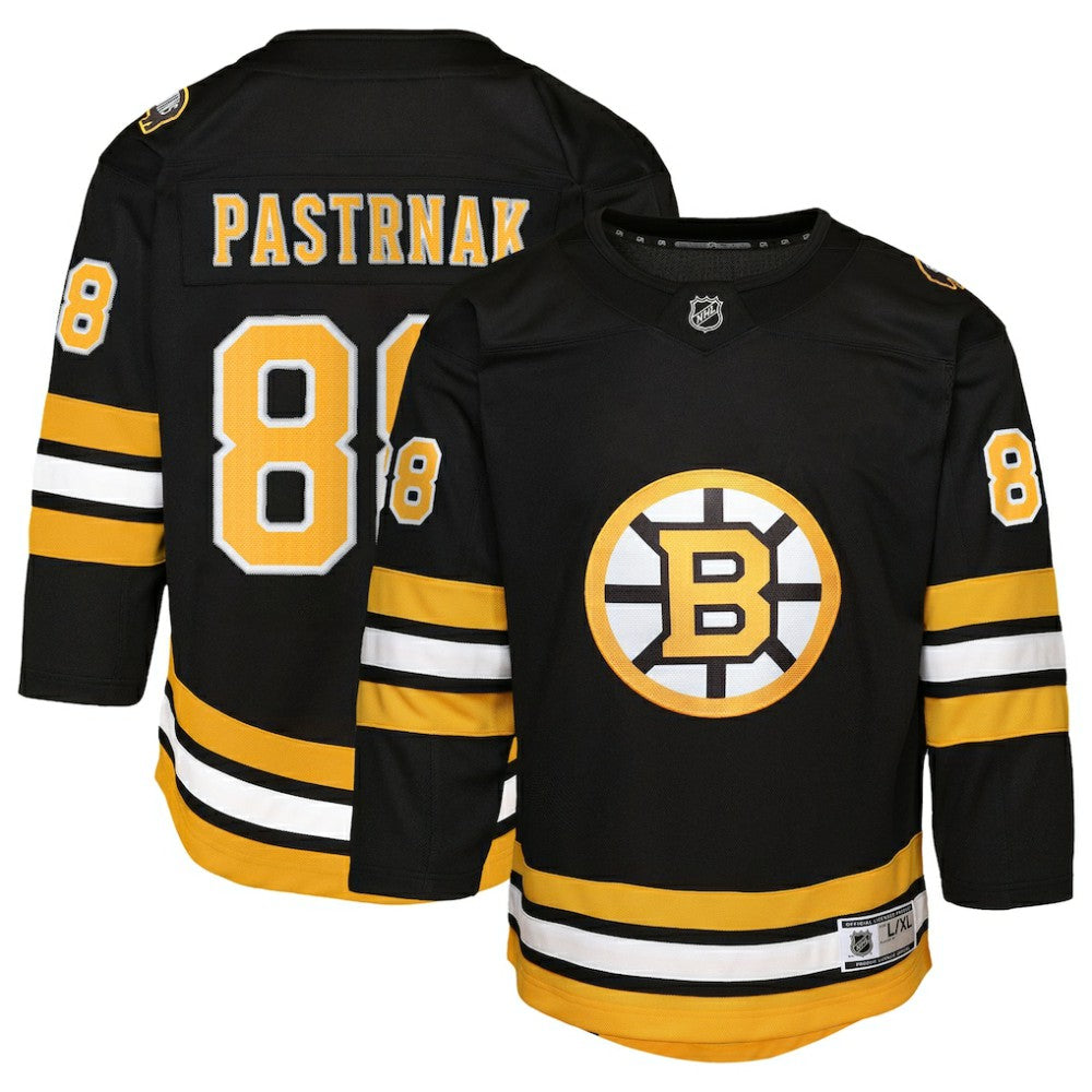 David Pastrnak Boston Bruins Youth Home Premier Player Jersey