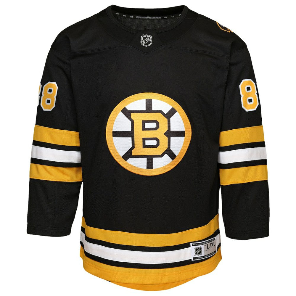 David Pastrnak Boston Bruins Youth Home Premier Player Jersey