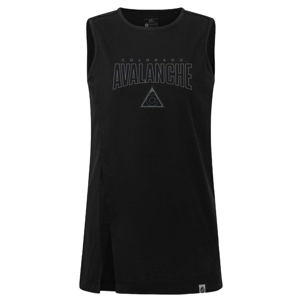 Colorado Avalanche Levelwear Women's Influx Darkmoon Tank Top