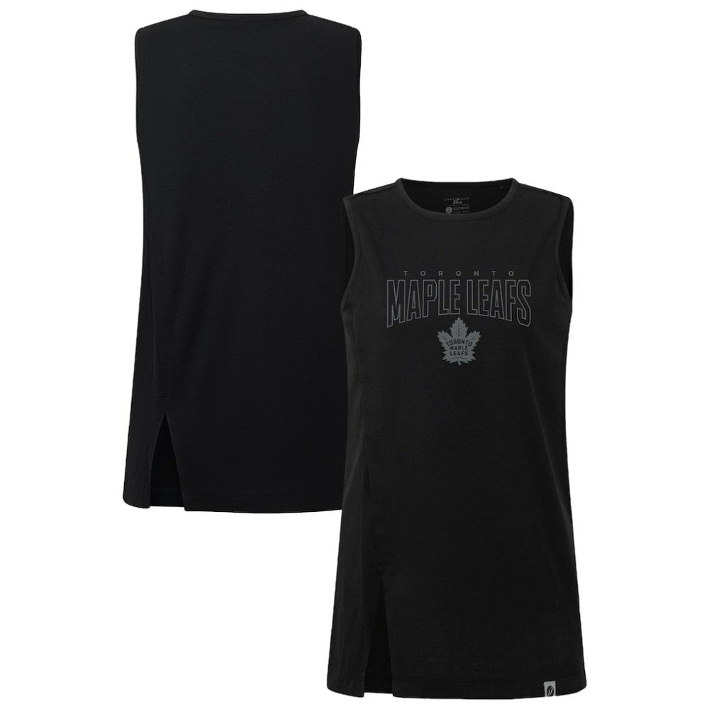 Toronto Maple Leafs Levelwear Women's Influx Darkmoon Tank Top
