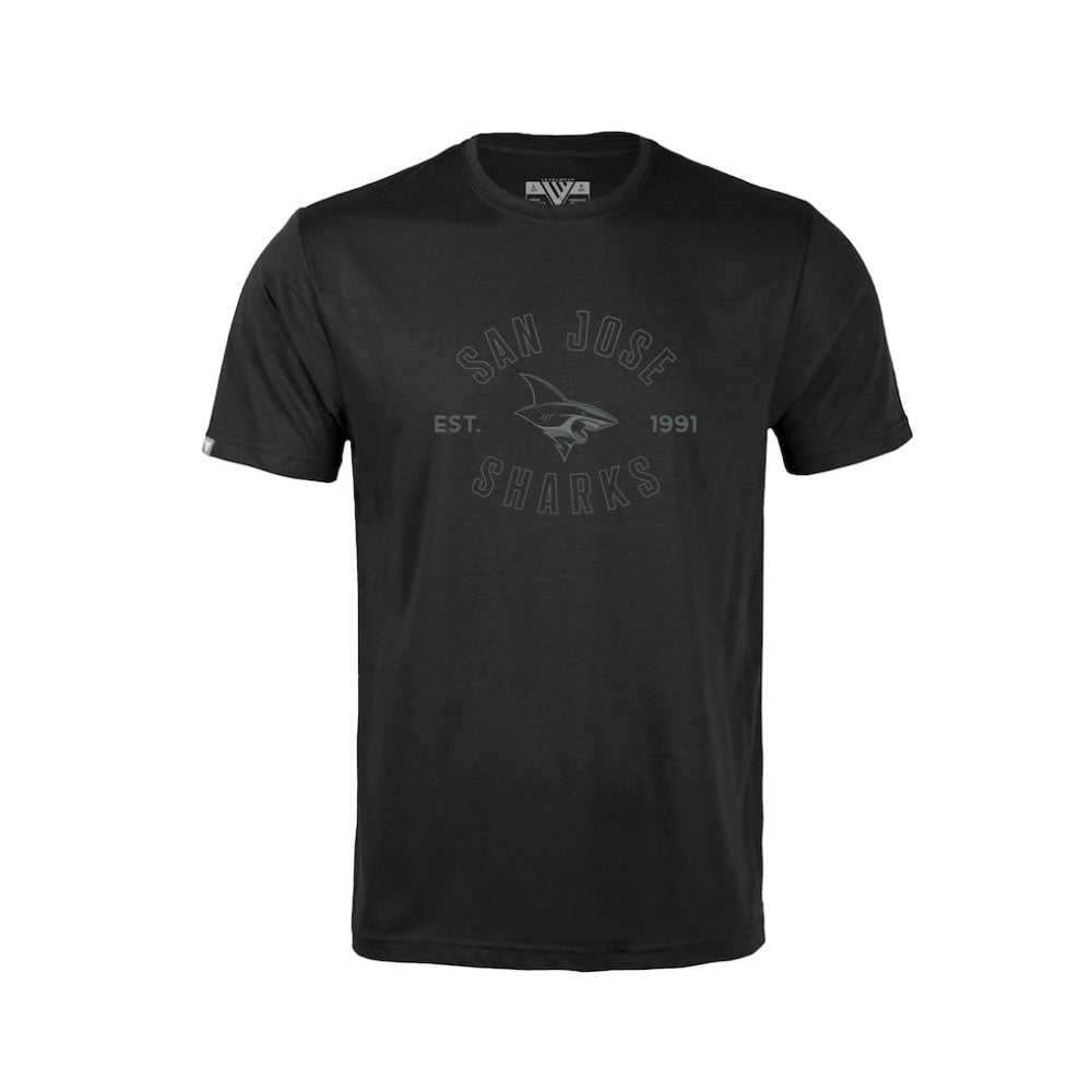 San Jose Sharks Levelwear Youth Little Richmond Abyssal T-Shirt