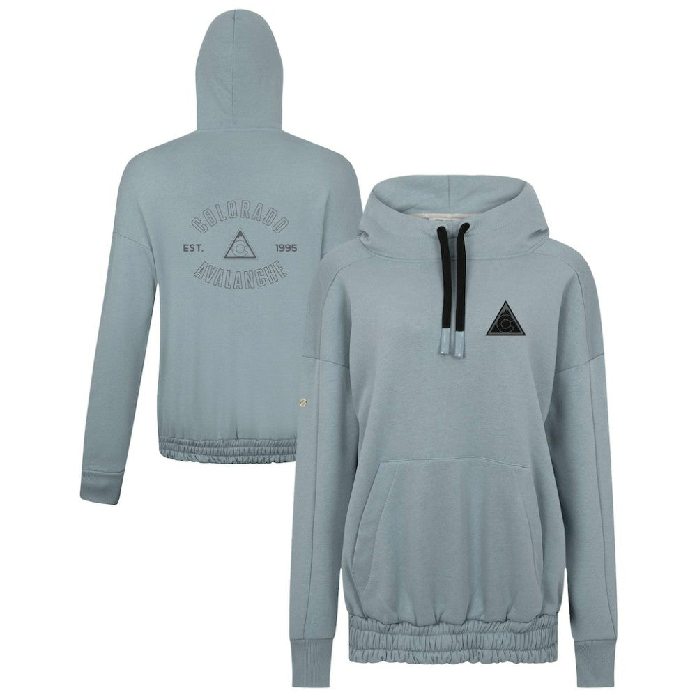 Colorado Avalanche Levelwear Women's Waterfall Nightfall Pullover Hoodie
