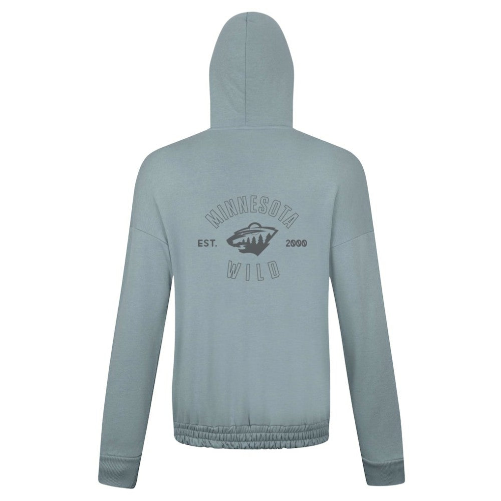Minnesota Wild Levelwear Women's Waterfall Nightfall Pullover Hoodie