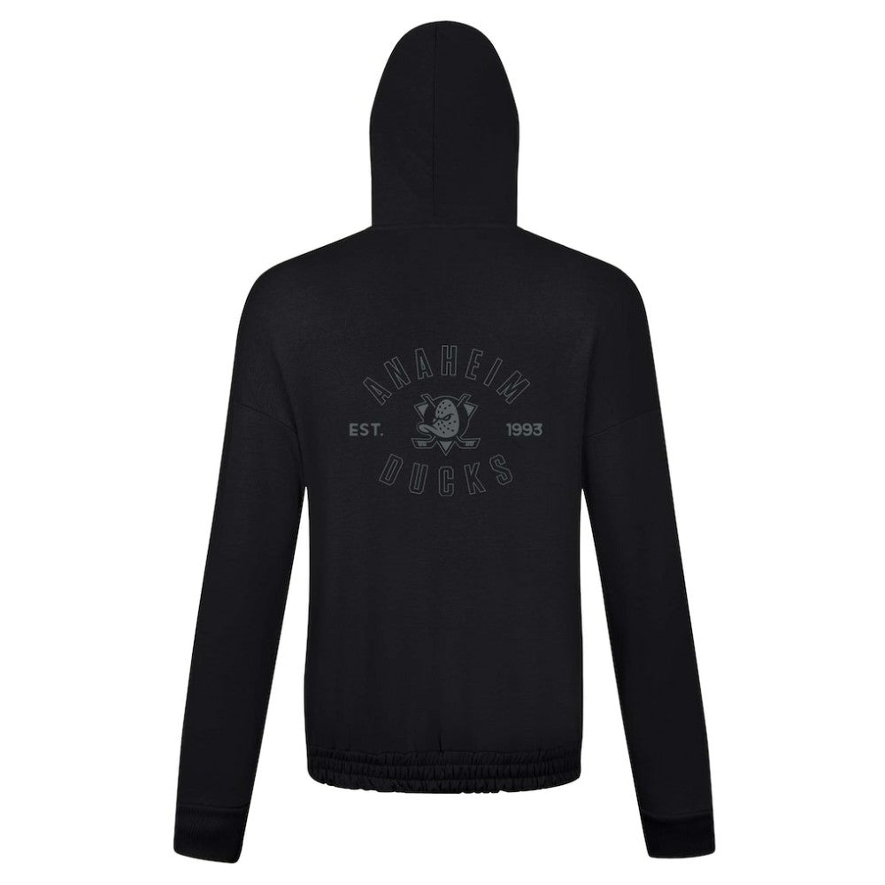 Anaheim Ducks Levelwear Women's Waterfall Nightfall Pullover Hoodie