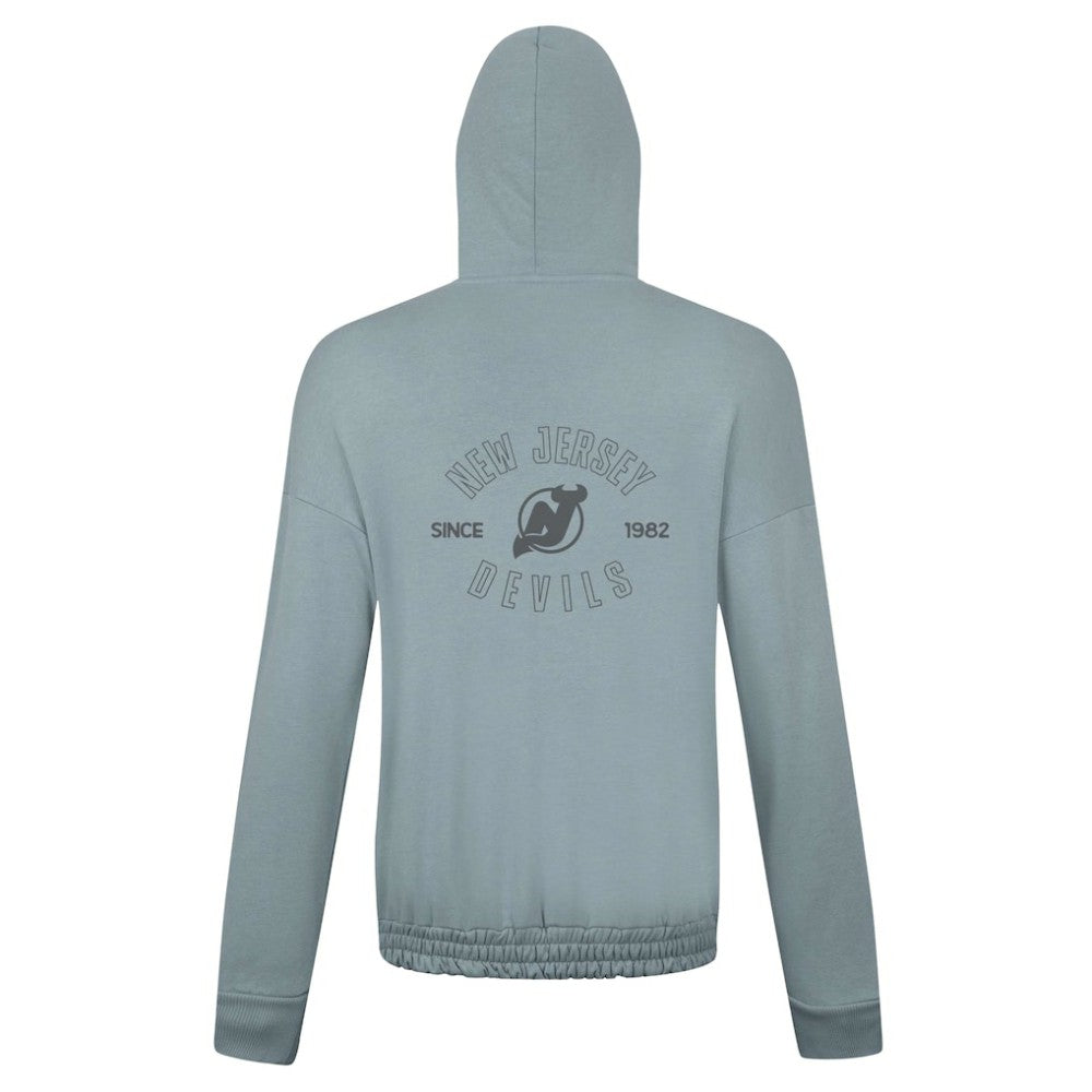 New Jersey Devils Levelwear Women's Waterfall Nightfall Pullover Hoodie