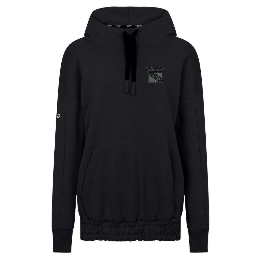New York Rangers Levelwear Women's Waterfall Nightfall Pullover Hoodie