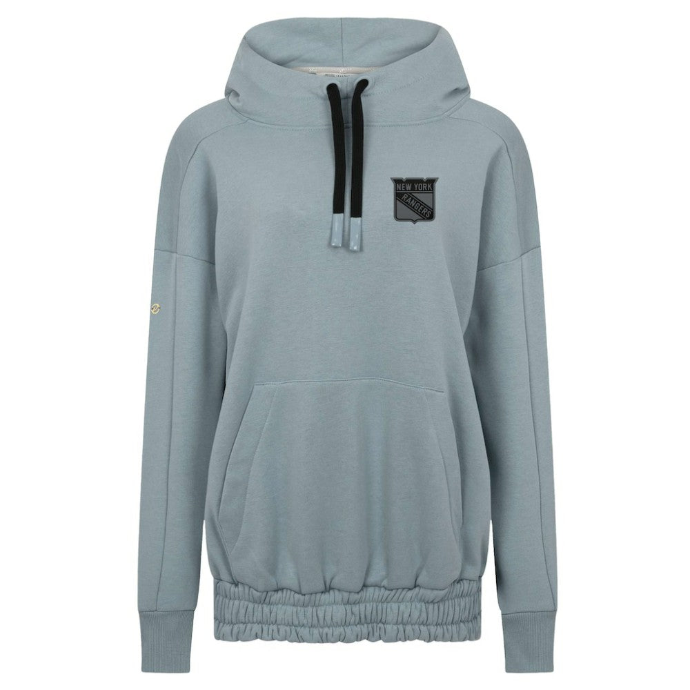 New York Rangers Levelwear Women's Waterfall Nightfall Pullover Hoodie