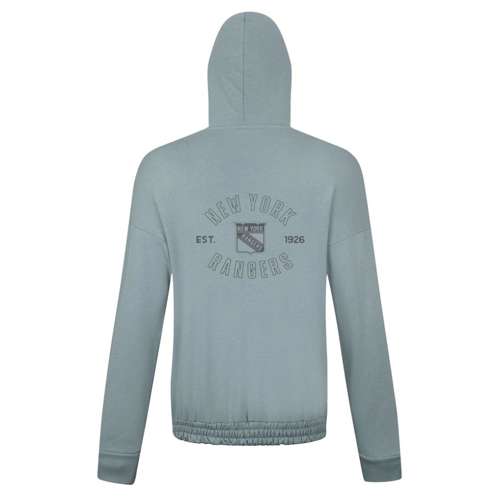New York Rangers Levelwear Women's Waterfall Nightfall Pullover Hoodie