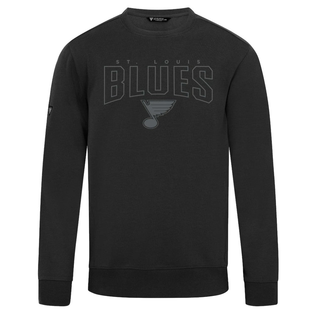 St. Louis Blues Levelwear Zane Darkmoon Pullover Sweatshirt