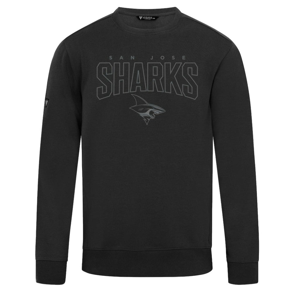 San Jose Sharks Levelwear Zane Darkmoon Pullover Sweatshirt