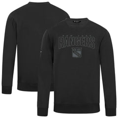 New York Rangers Levelwear Zane Darkmoon Pullover Sweatshirt