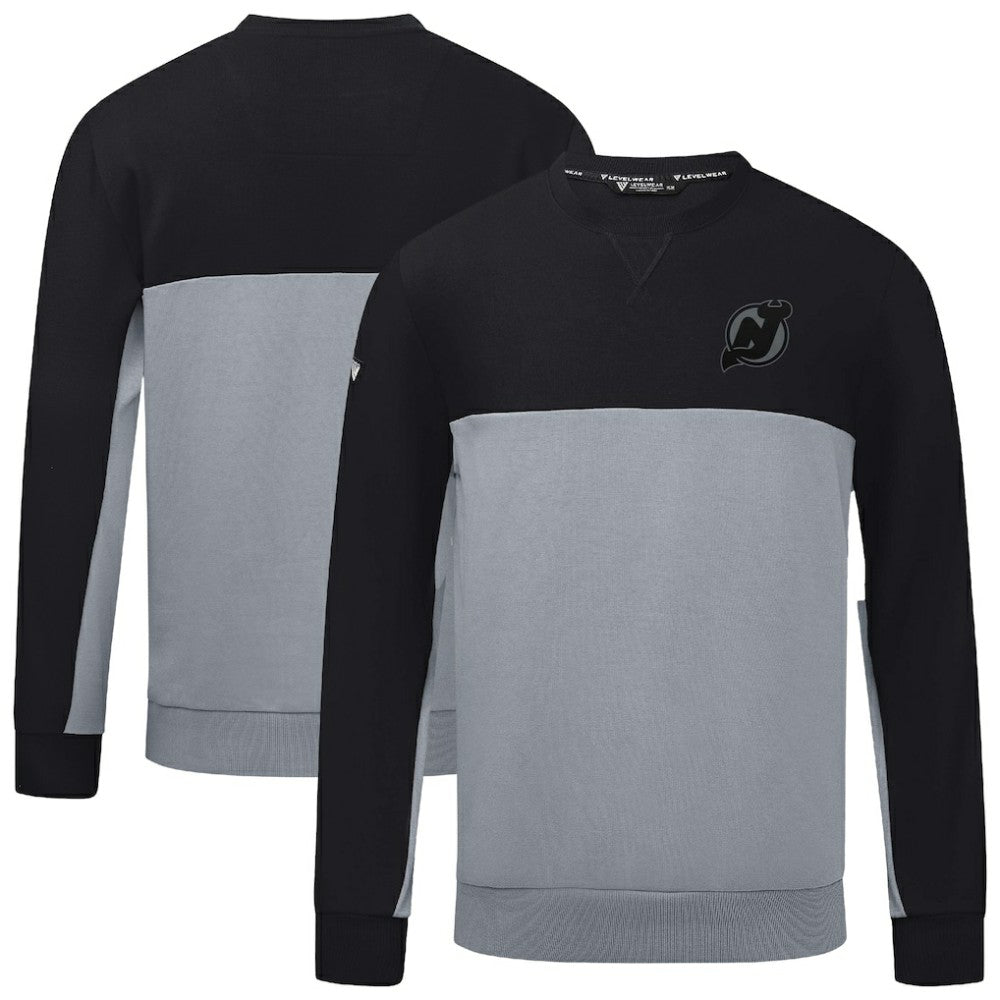 New Jersey Devils Levelwear Legacy Nightfall Pullover Sweatshirt