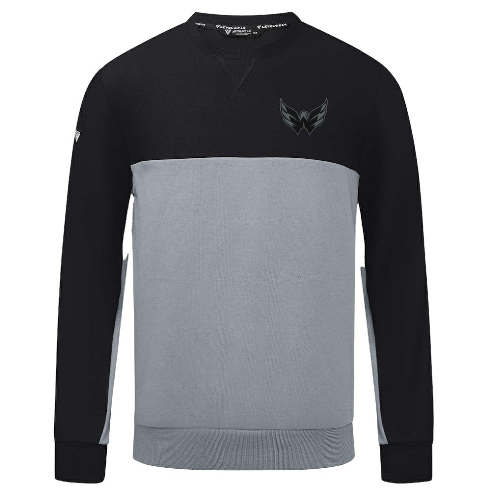 Washington Capitals Levelwear Legacy Nightfall Pullover Sweatshirt