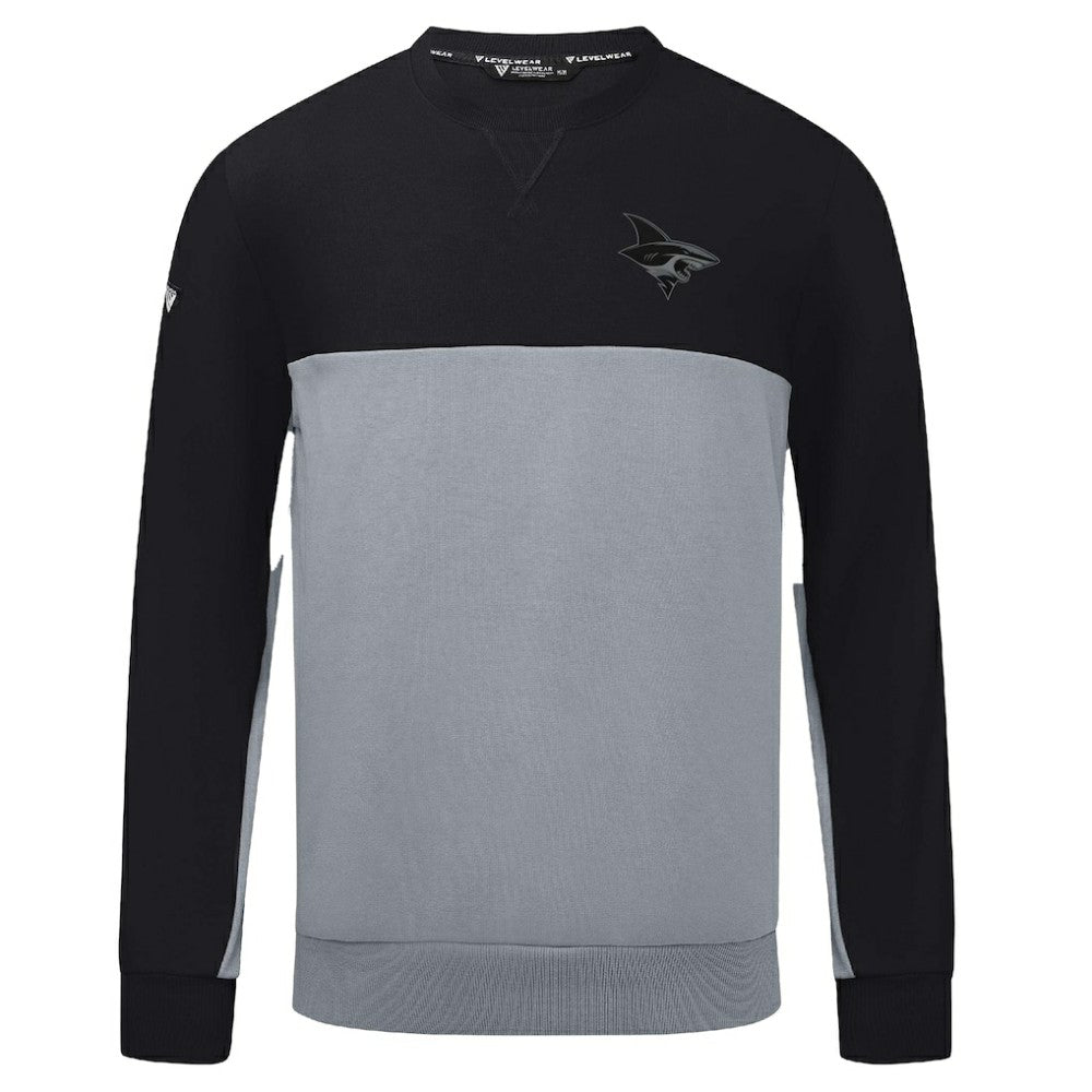 San Jose Sharks Levelwear Legacy Nightfall Pullover Sweatshirt