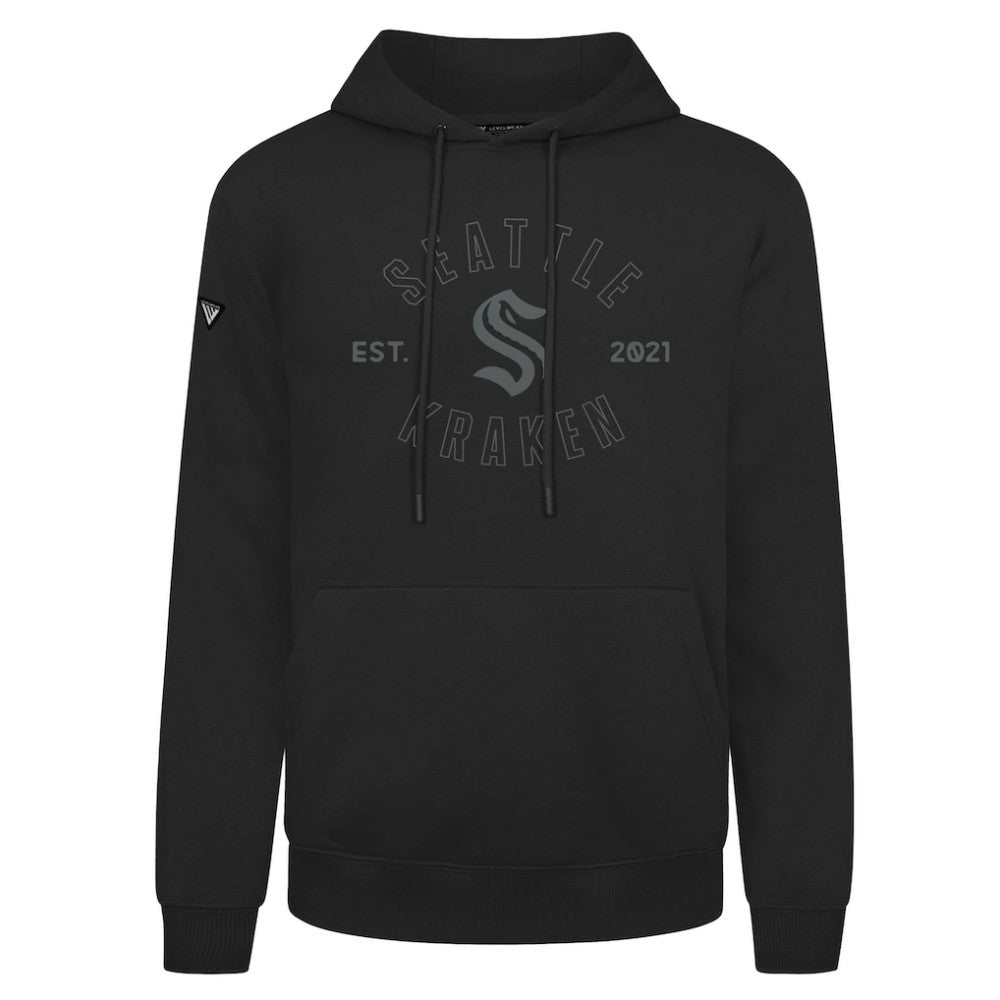 Seattle Kraken Levelwear Podium Abyssal Pullover Hoodie