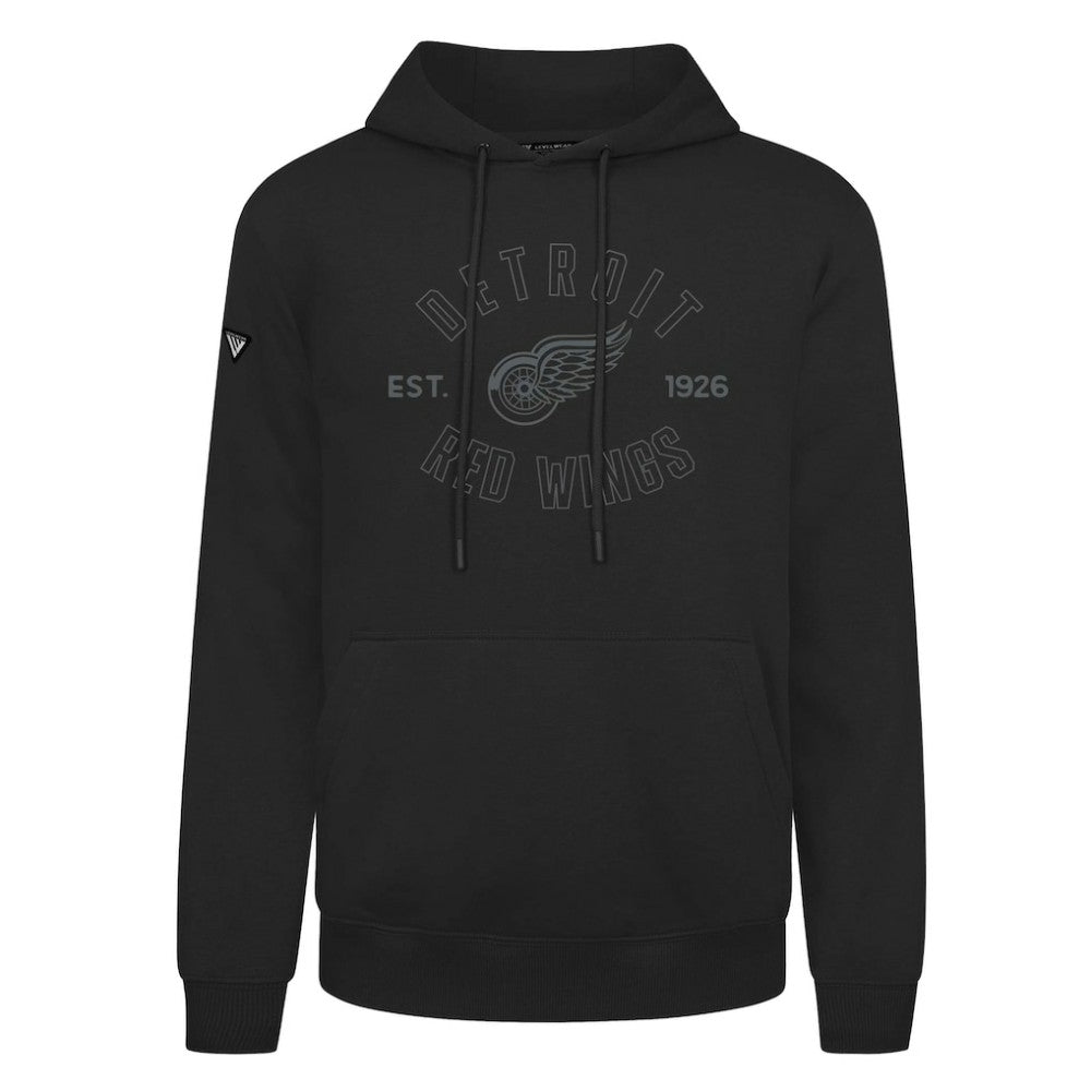 Detroit Red Wings Levelwear Podium Abyssal Pullover Hoodie