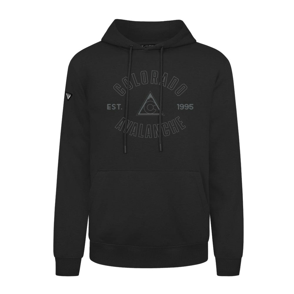 Colorado Avalanche Levelwear Podium Abyssal Pullover Hoodie