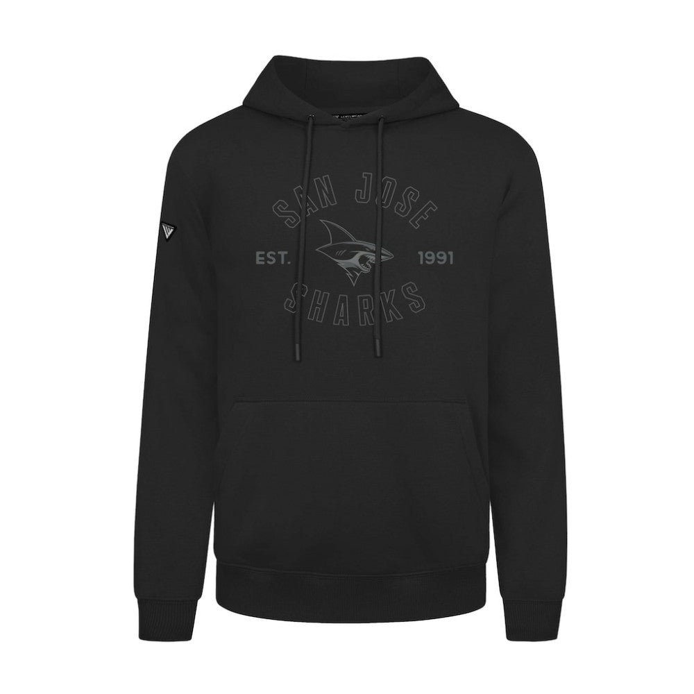 San Jose Sharks Levelwear Podium Abyssal Pullover Hoodie