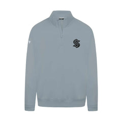Seattle Kraken Levelwear Murray Nightfall Quarter-Zip Jacket