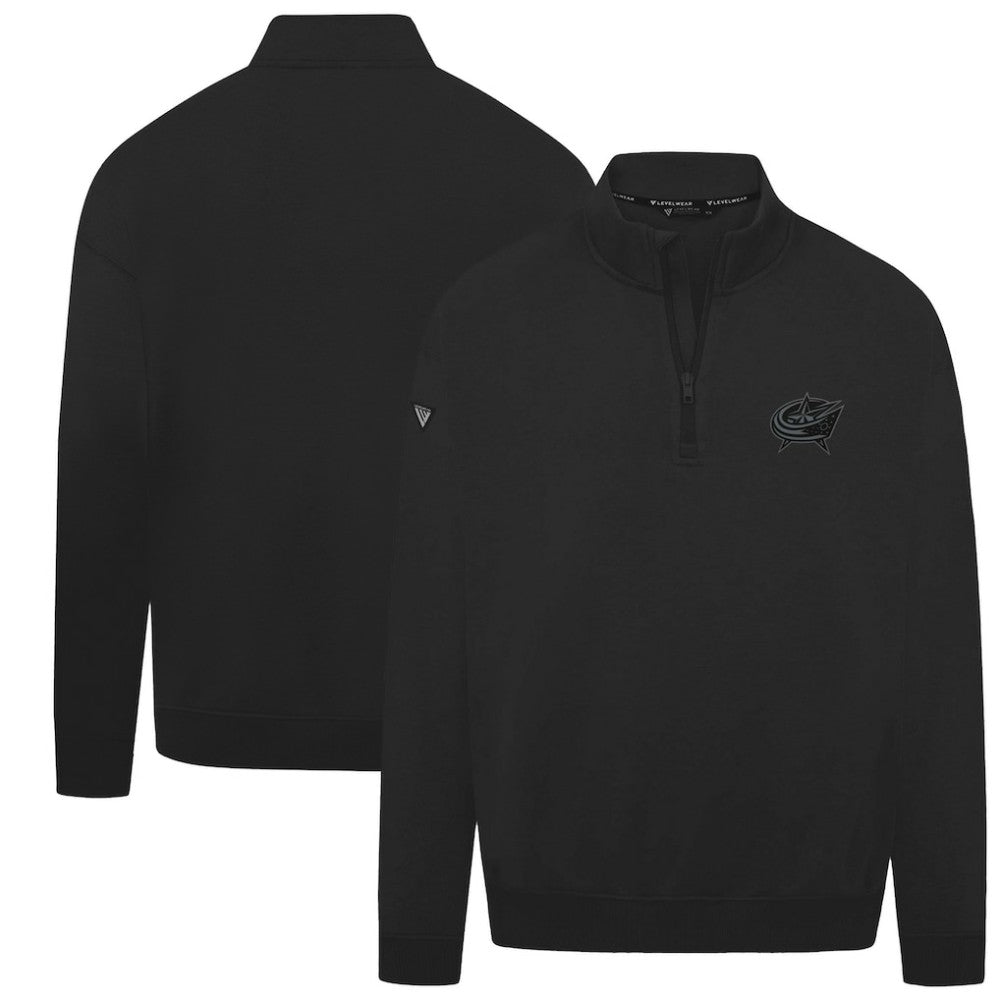 Columbus Blue Jackets Levelwear Murray Nightfall Quarter-Zip Jacket