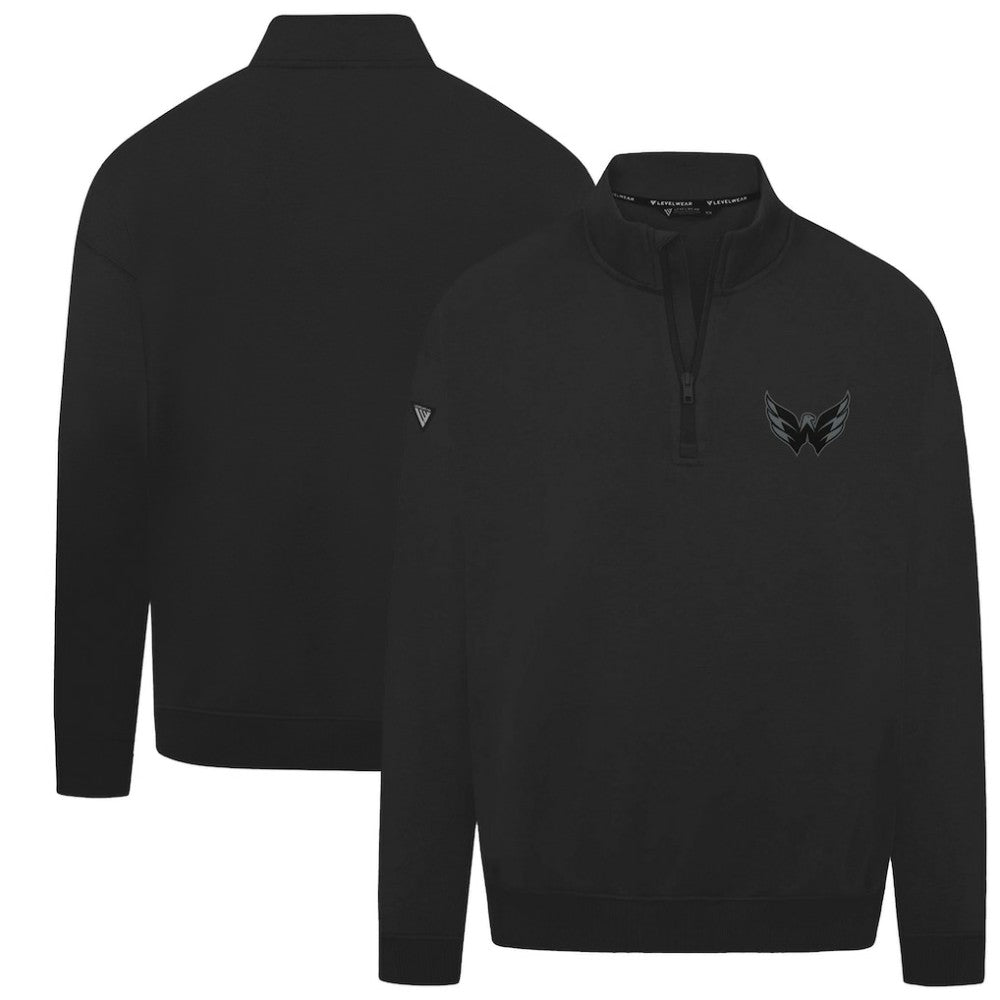 Washington Capitals Levelwear Murray Nightfall Quarter-Zip Jacket