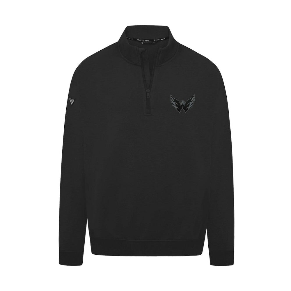 Washington Capitals Levelwear Murray Nightfall Quarter-Zip Jacket