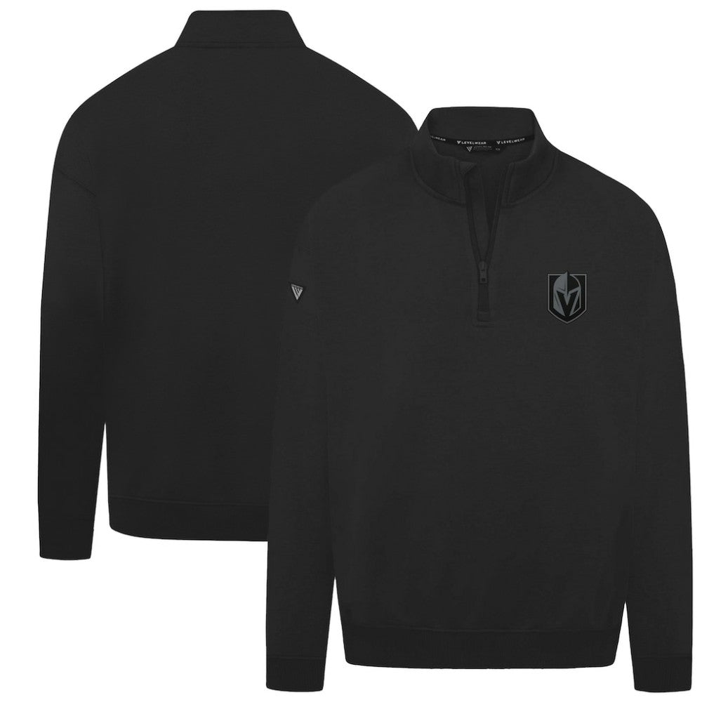 Vegas Golden Knights Levelwear Murray Nightfall Quarter-Zip Jacket