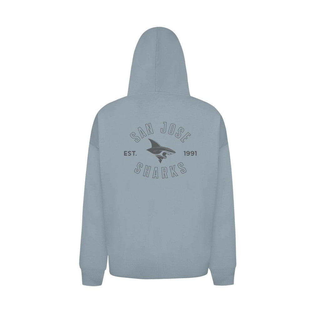 San Jose Sharks Levelwear Uphill Abyssal Full-Zip Hoodie
