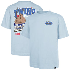 Minnesota Twins Ice Cream Parlor Foundation T-Shirt - Light Blue | 47 brand