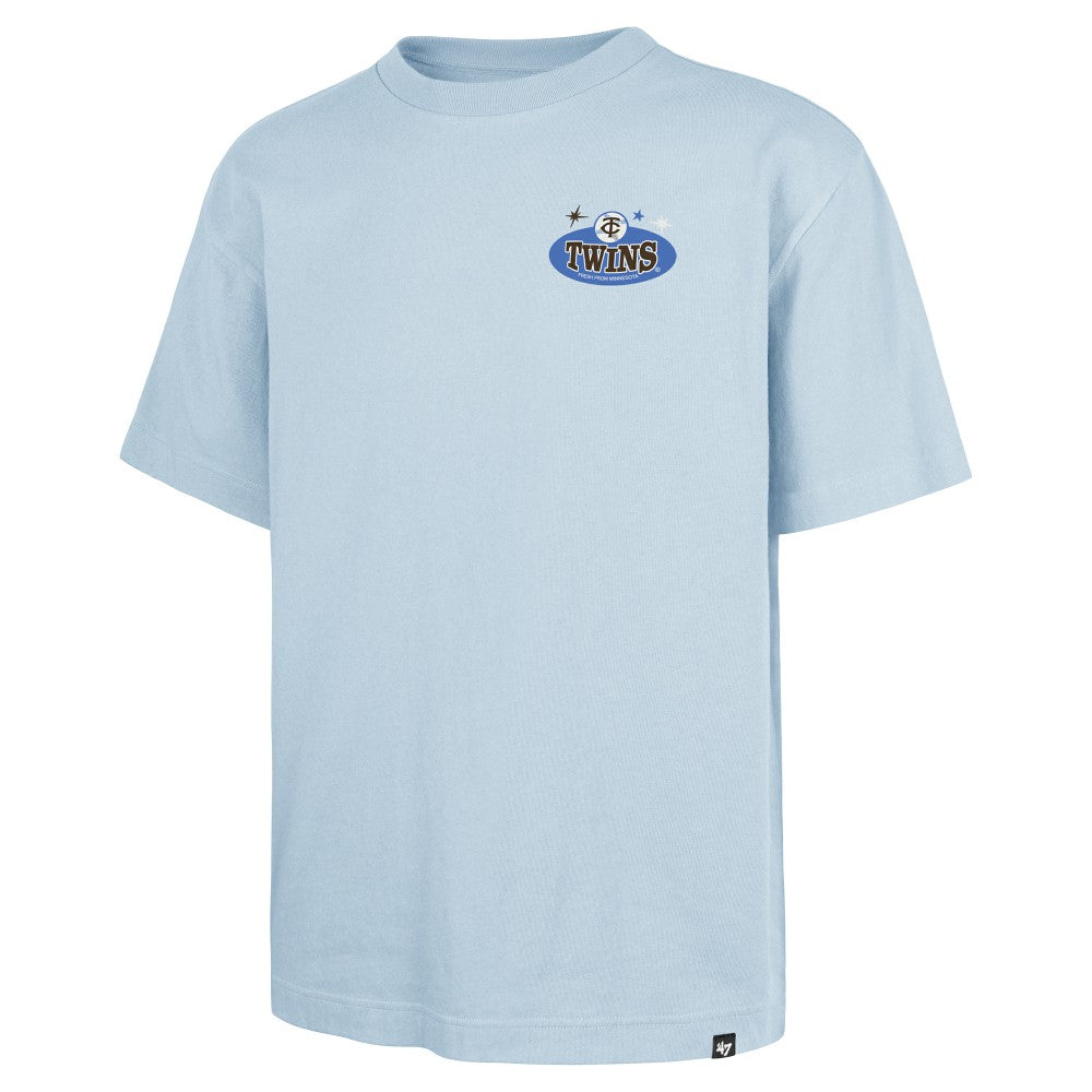 Minnesota Twins Ice Cream Parlor Foundation T-Shirt - Light Blue | 47 brand
