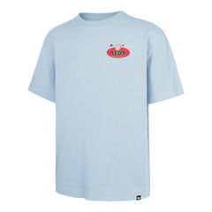 Cincinnati Reds Ice Cream Parlor Foundation T-Shirt - Light Blue | 47 brand