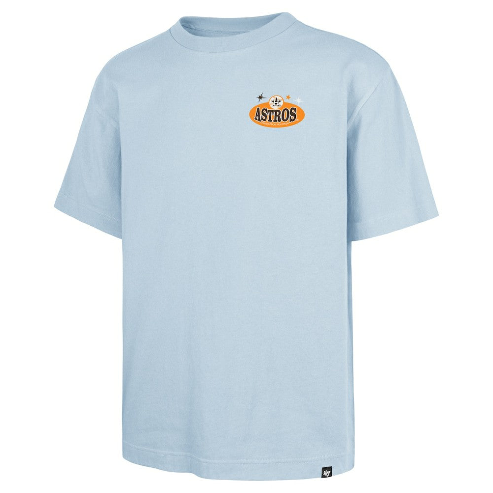 Houston Astros Ice Cream Parlor Foundation T-Shirt - Light Blue | 47 brand