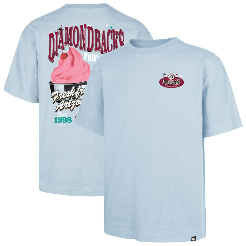 Arizona Diamondbacks Ice Cream Parlor Foundation T-Shirt - Light Blue | 47 brand