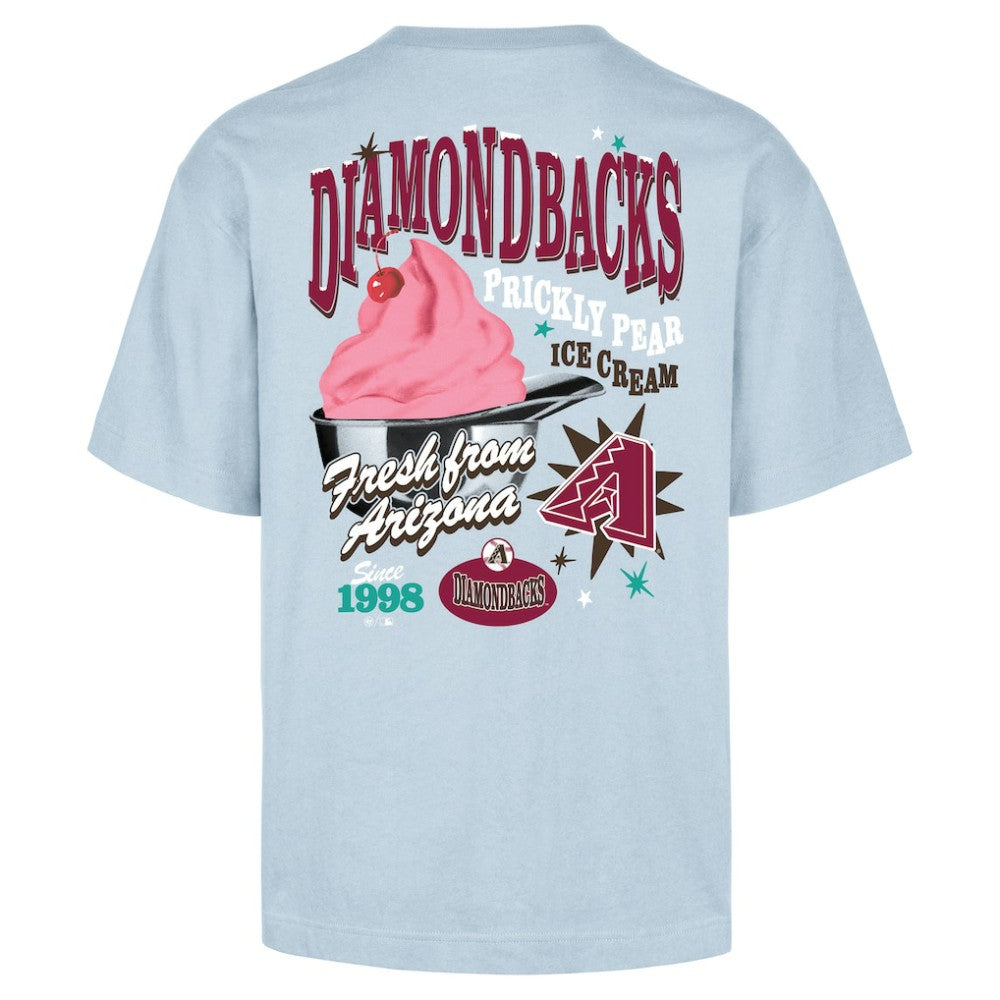 Arizona Diamondbacks Ice Cream Parlor Foundation T-Shirt - Light Blue | 47 brand