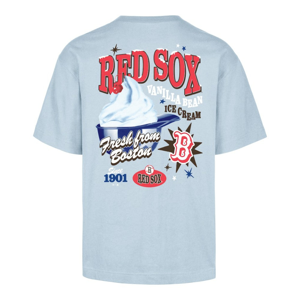 Boston Red Sox Ice Cream Parlor Foundation T-Shirt - Light Blue | 47 brand