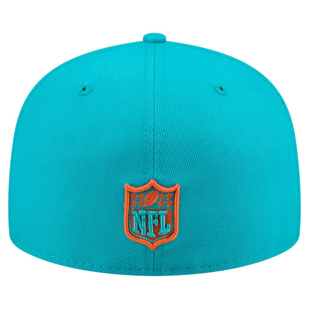 NFL Miami Dolphins State Stitch 59FIFTY Fitted Hat
