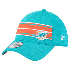 NFL Miami Dolphins Stripes 39THIRTY Flex Hat
