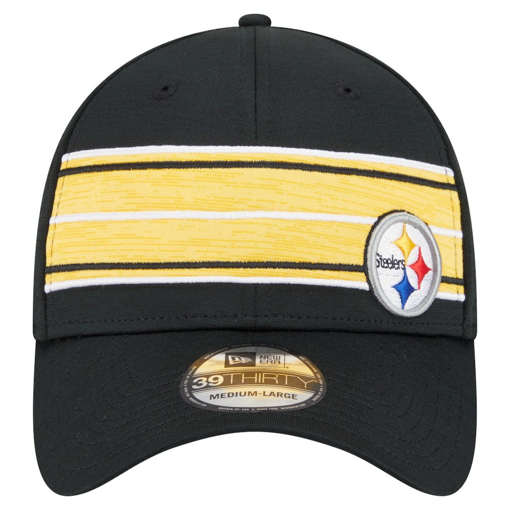NFL Pittsburgh Steelers Stripes 39THIRTY Flex Hat