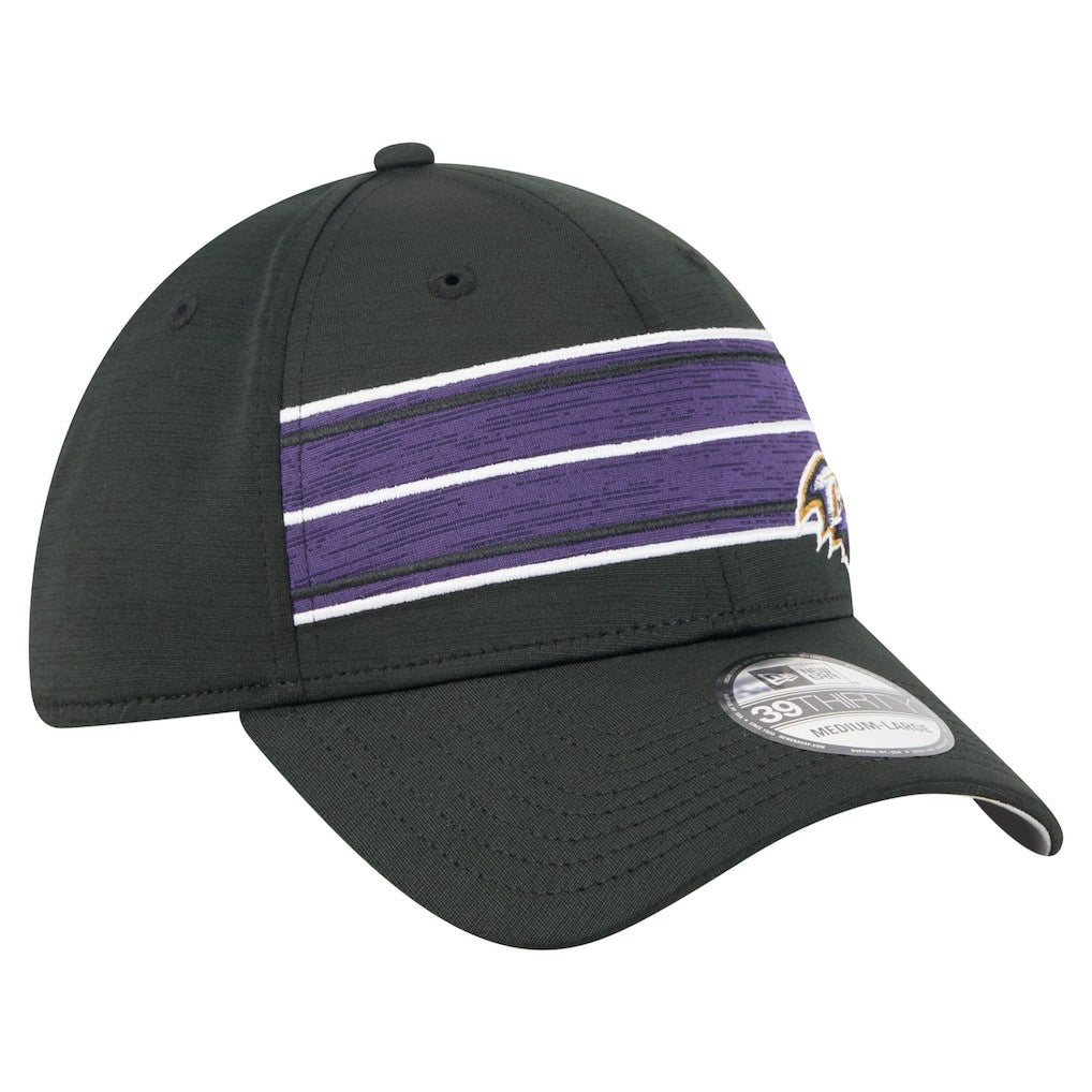 NFL Baltimore Ravens Stripes 39THIRTY Flex Hat