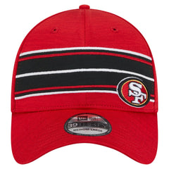 NFL San Francisco 49ers Stripes 39THIRTY Flex Hat