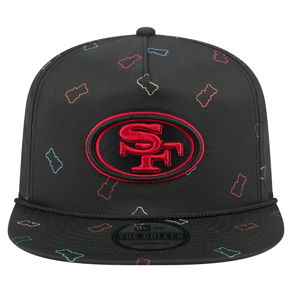 NFL San Francisco 49ers Gummy Golfer Snapback Hat
