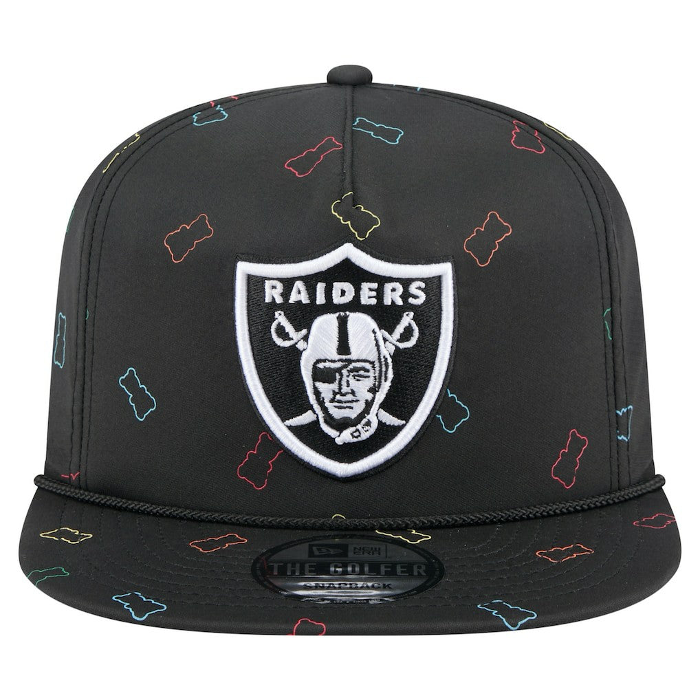 NFL Las Vegas Raiders Gummy Golfer Snapback Hat