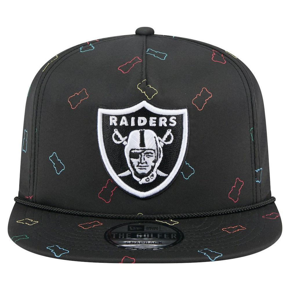 NFL Las Vegas Raiders Gummy Golfer Snapback Hat