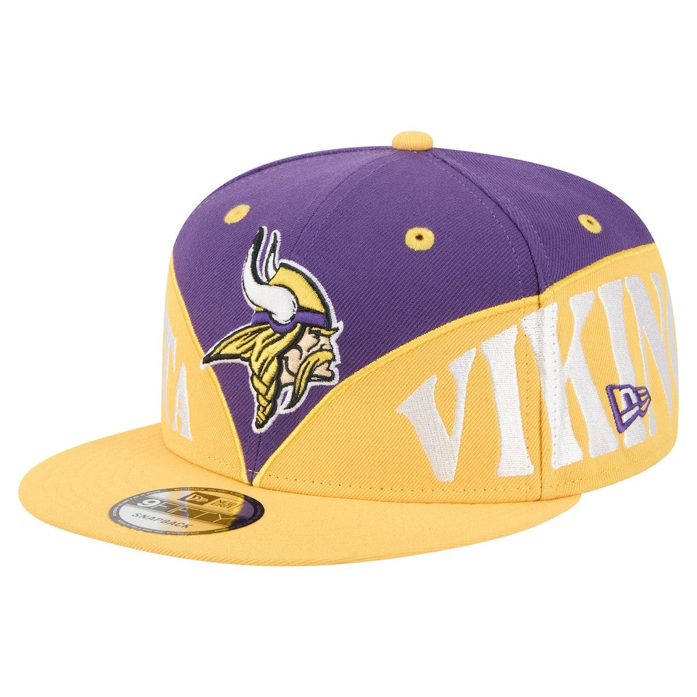 NFL Minnesota Vikings Split 9FIFTY Snapback Hat