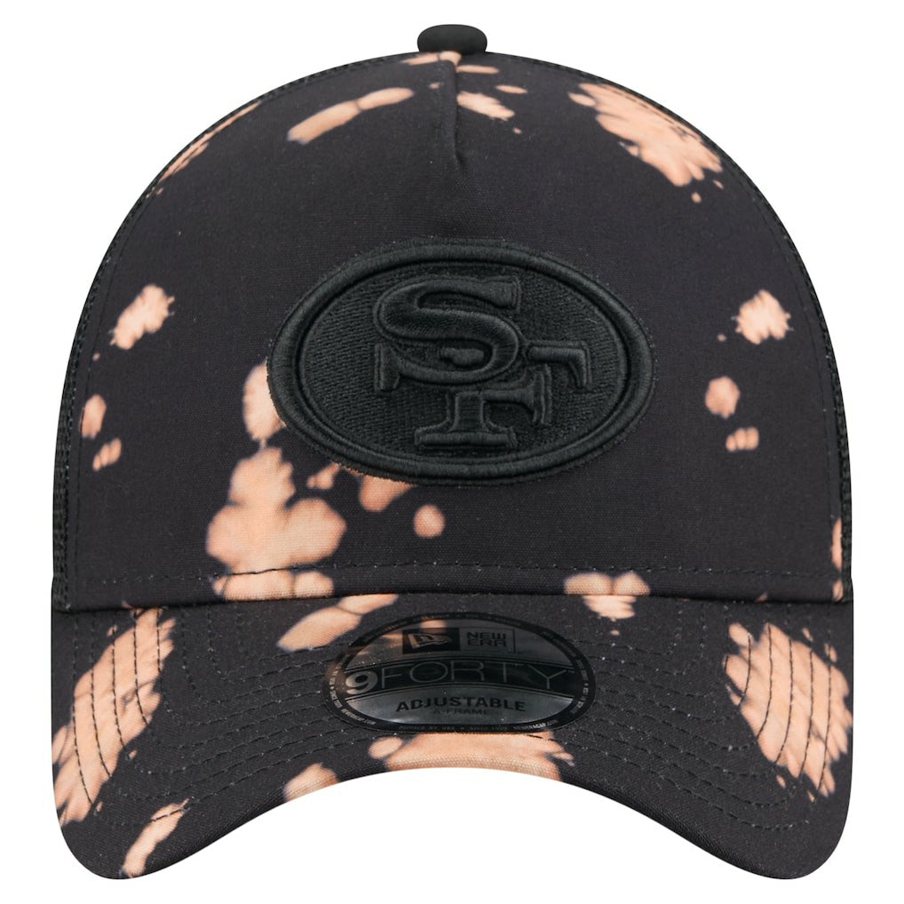 NFL San Francisco 49ers Bleached 9FORTY A-Frame Adjustable Hat