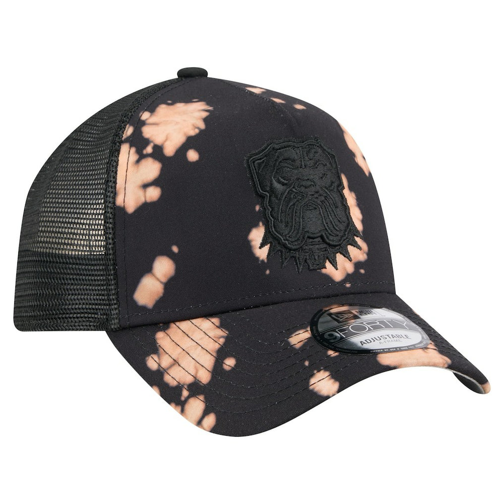 NFL Cleveland Browns Bleached A-Frame 9FORTY Trucker Adjustable Hat