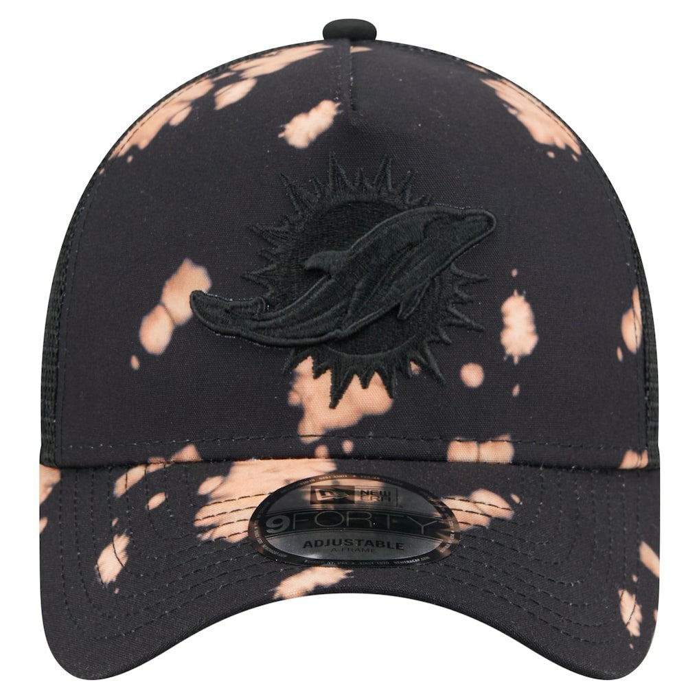 NFL Miami Dolphins Bleached 9FORTY A-Frame Adjustable Hat